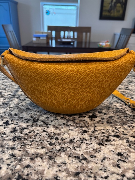 Portland Leather Handbags - Portland leather sm Koala Crossbody Bag in Sunshine